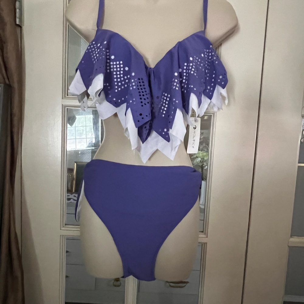 Holipick two piece bikini swimsuit. XL